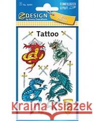 Tatuaże - Smoki  4004182564042 Avery Dennison - książka