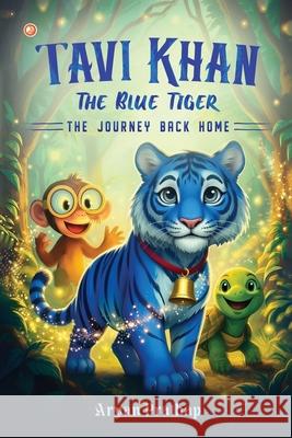 Tavi Khan - The Blue Tiger Aryan Prathap 9789374267349 Orangebooks Publication - książka