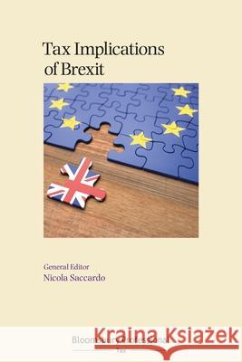 Tax Implications of Brexit Nicola Saccardo 9781526516800 Tottel Publishing - książka