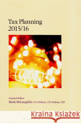 Tax Planning: 2015/16 Mark McLaughlin 9781780437811 Bloomsbury Publishing PLC - książka