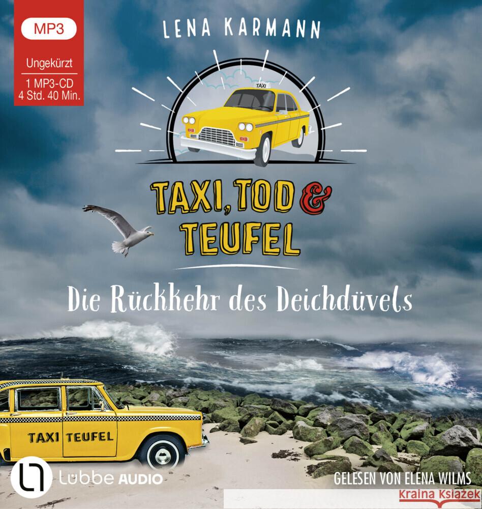 Taxi, Tod und Teufel - Die Rückkehr des Deichdüvels, 1 Audio-CD, 1 MP3 Karmann, Lena 9783785785768 Bastei Lübbe - książka