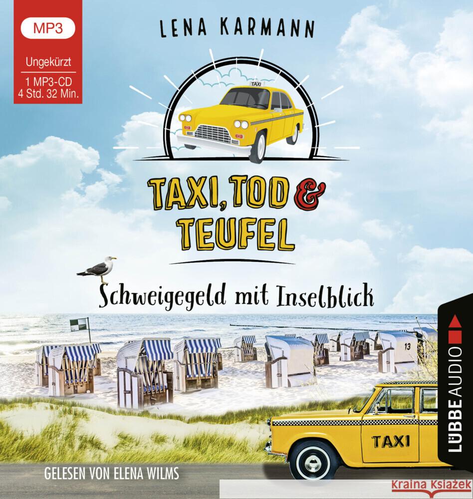 Taxi, Tod und Teufel - Schweigegeld mit Inselblick, 1 Audio-CD, 1 MP3 Karmann, Lena 9783785785041 Bastei Lübbe - książka