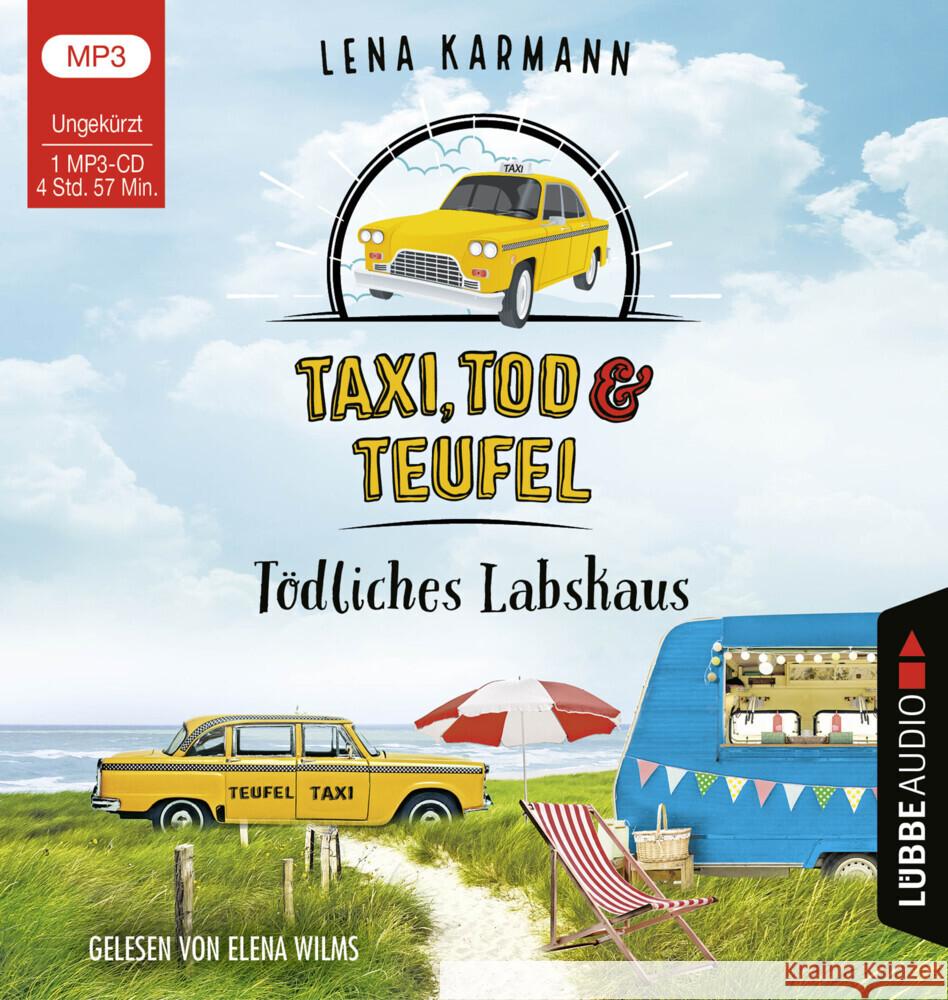 Taxi, Tod und Teufel - Tödliches Labskaus, 1 Audio-CD, 1 MP3 Karmann, Lena 9783785785072 Bastei Lübbe - książka