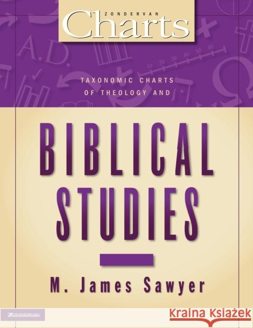 Taxonomic Charts of Theology and Biblical Studies M. James Sawyer John D. Hannah Joseph Holden 9780310219934 Zondervan Publishing Company - książka