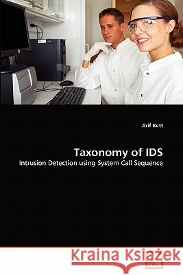 Taxonomy of IDS Butt, Arif 9783639294095 VDM Verlag - książka