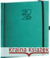 Týdenní diář Aprint Top 2026, tyrkysový  8595689358297 Presco Group - książka