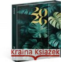 Týdenní magnetický diář Monstera 2026  8595689355456 Presco Group - książka