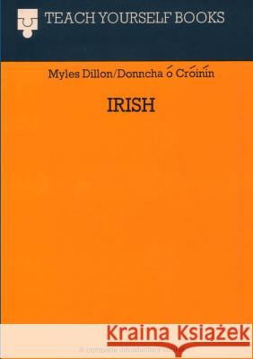 Teach Yourself Irish (1961) Myles Dillon Donncha O 9781326634605 Lulu.com - książka