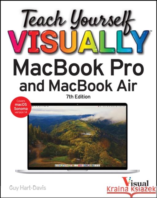 Teach Yourself VISUALLY MacBook Pro and MacBook Air Guy Hart-Davis 9781394251322  - książka