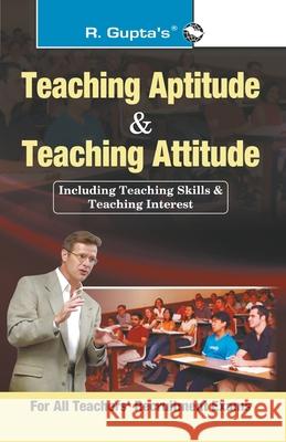 Teaching Aptitude & Teaching Atitude Rph Editorial Board 9788178123653 Ramesh Publishing House - książka