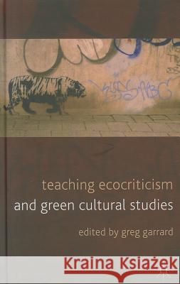 Teaching Ecocriticism and Green Cultural Studies  9780230235038  - książka