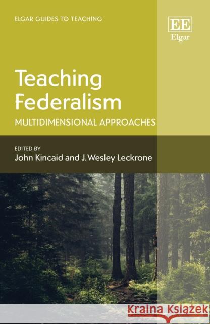 Teaching Federalism  9781800885318 Edward Elgar Publishing Ltd - książka