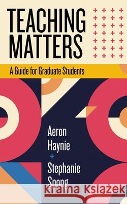 Teaching Matters Stephanie Spong 9781952271557 West Virginia University Press - książka