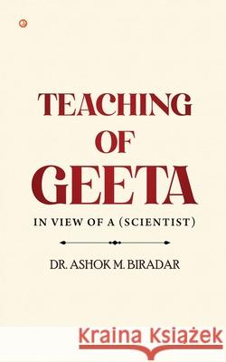 Teaching of Geeta Ashok M 9789365547009 Orangebooks Publication - książka