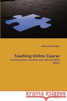 Teaching Online Course Fahriye Al 9783639315998 VDM Verlag - książka