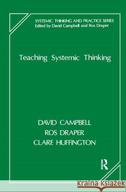 Teaching Systemic Thinking  9780367327378 Taylor and Francis - książka