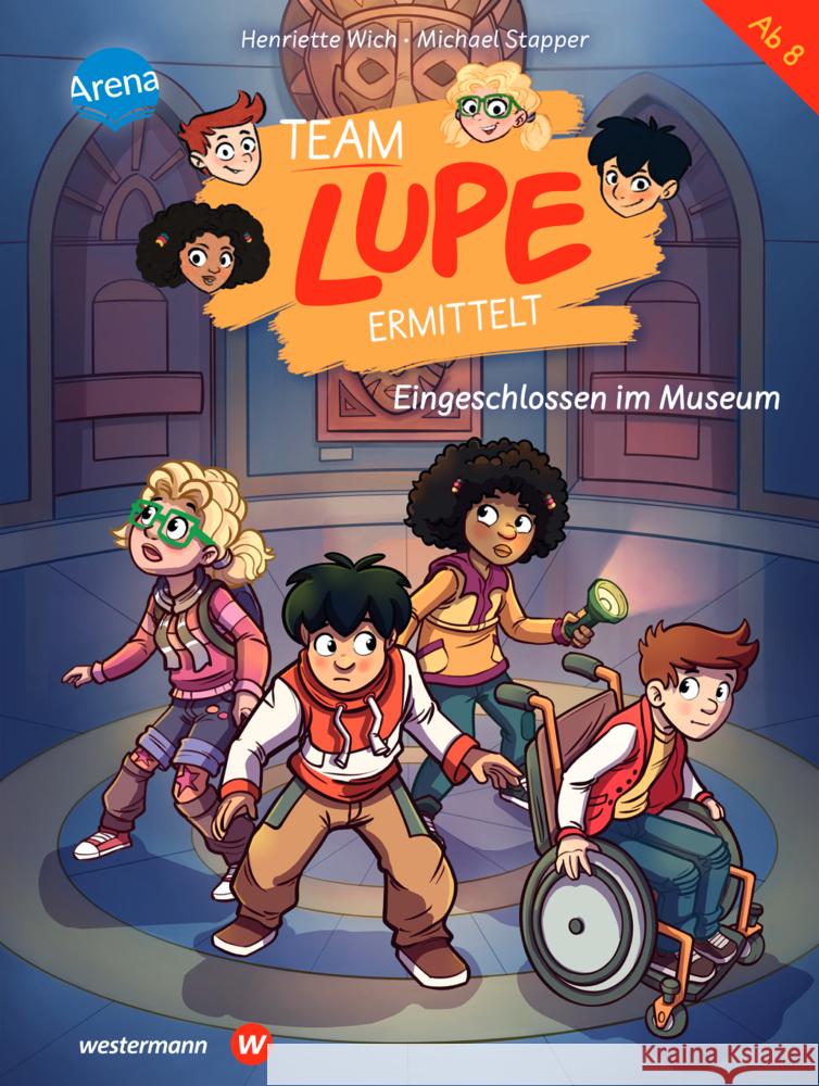 Team LUPE ermittelt (4). Eingeschlossen im Museum Wich, Henriette 9783401719917 Arena - książka