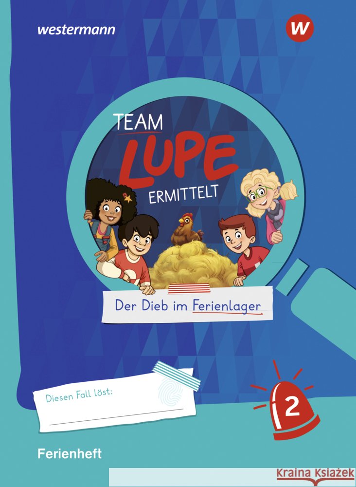 TEAM LUPE ERMITTELT - Ferienheft 2  9783141414646 Westermann - książka