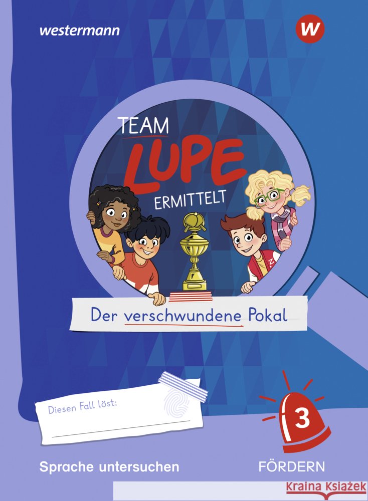 TEAM LUPE ERMITTELT - Übungshefte  9783141414745 Westermann - książka