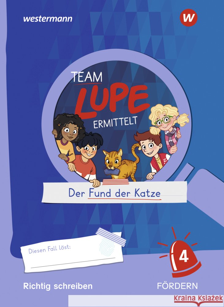 TEAM LUPE ERMITTELT - Übungshefte  9783141414899 Westermann Bildungsmedien - książka