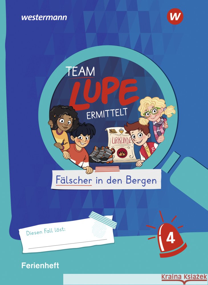 TEAM LUPE ERMITTELT - Übungshefte  9783141414981 Westermann - książka