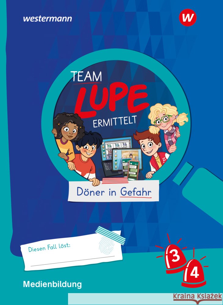 TEAM LUPE ERMITTELT - Übungshefte  9783141414998 Westermann Bildungsmedien - książka