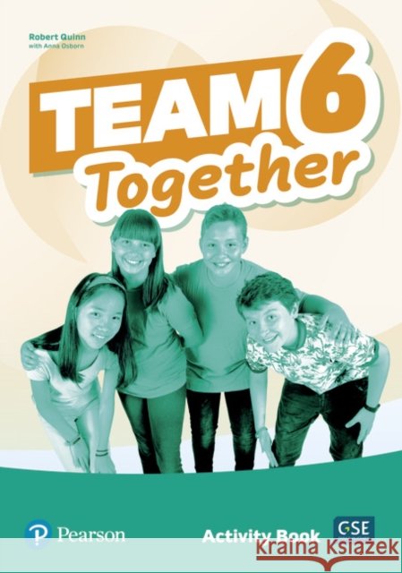 Team Together 6 Activity Book Anna Osborn Robert Quinn  9781292292625 Pearson Education Limited - książka