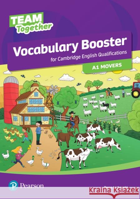 Team Together Vocabulary Booster for A1 Movers Tessa Lochowski   9781292292694 Pearson Education Limited - książka