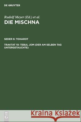 Tebul Jom (Der am selben Tag Untergetauchte)  9783110052343 De Gruyter - książka