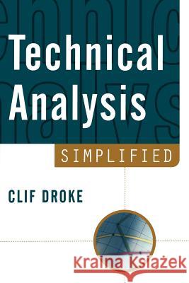 Technical Analysis Simplified Clif Drake Cliff Droke 9781883272470 Traders' Library - książka