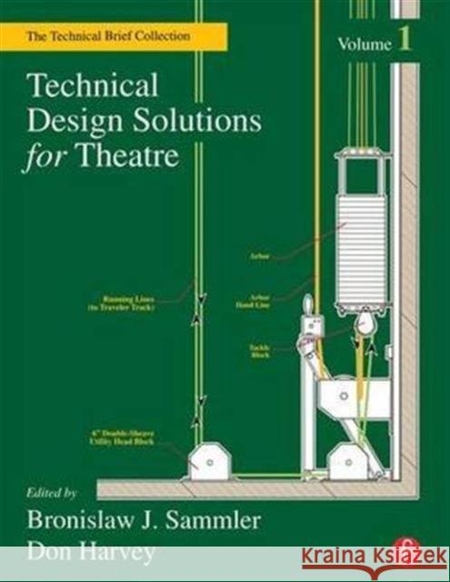 Technical Design Solutions for Theatre: The Technical Brief Collection Volume 1  9781138129009 Taylor and Francis - książka