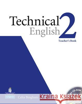 Technical English Level 2 Teachers Book/Test Master CD-Rom Pack David Bonamy 9781405881456  - książka