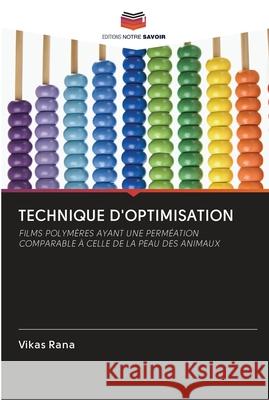 Technique d'Optimisation Vikas 9786202700795 Editions Notre Savoir - książka