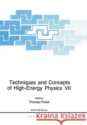 Techniques and Concepts of High-Energy Physics VII  9781461360261 Springer - książka