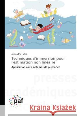 Techniques d'Immersion Pour l'Estimation Non Linéaire Iclea-A 9783841623119 Presses Academiques Francophones - książka