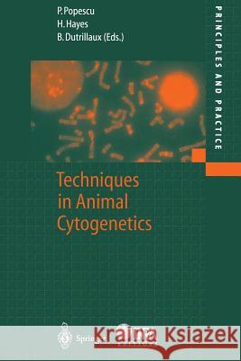 Techniques in Animal Cytogenetics Paul Popescu Helene Hayes Bernard Dutrillaux 9783642640957 Springer - książka