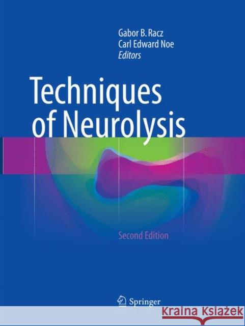 Techniques of Neurolysis  9783319801841 Springer - książka