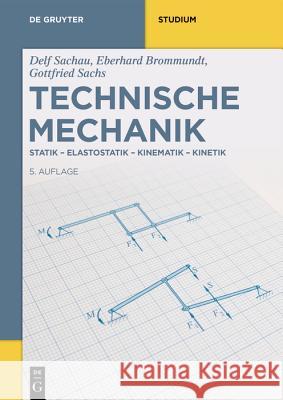 Technische Mechanik Brommundt, Eberhard 9783110643244 de Gruyter - książka