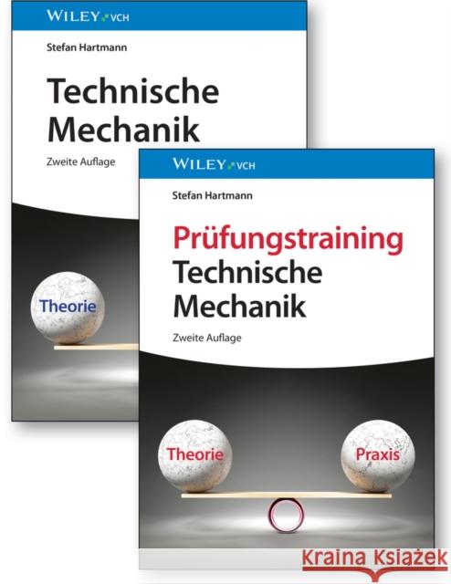 Technische Mechanik: Set aus Lehrbuch und Prufungstrainer, 2e Stefan Hartmann 9783527353255 Wiley-VCH Verlag GmbH - książka
