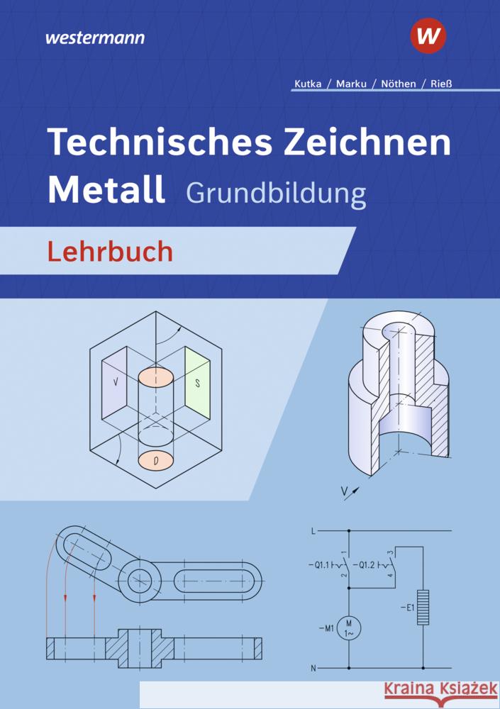 Technisches Zeichnen Metall  9783427540502 Bildungsverlag EINS - książka