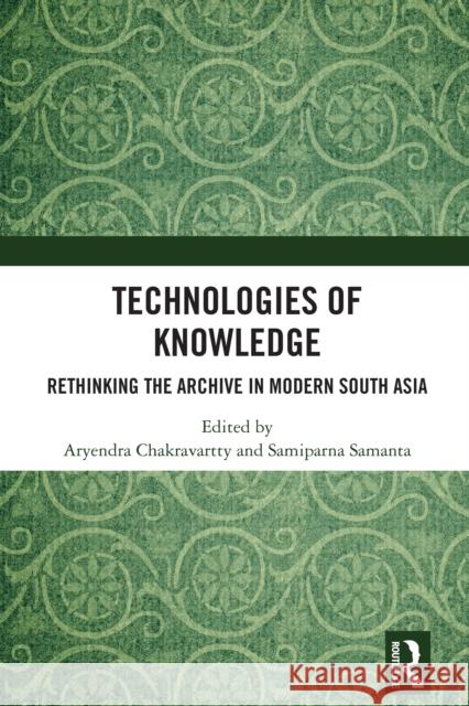 Technologies of Knowledge  9781032860671 Taylor & Francis Ltd - książka