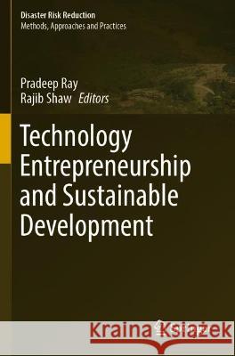 Technology Entrepreneurship and Sustainable Development  9789811920554 Springer Nature Singapore - książka