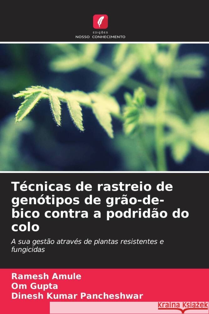 Técnicas de rastreio de genótipos de grão-de-bico contra a podridão do colo Amule, Ramesh, Gupta, Om, Pancheshwar, Dinesh Kumar 9786208344689 Edições Nosso Conhecimento - książka