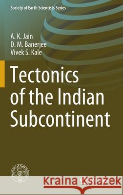 Tectonics of the Indian Subcontinent A. K. Jain D. M. Banerjee Vivek S. Kale 9783030428440 Springer - książka