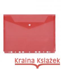 Teczka A4 do segregatora czerwona D.RECT  5902308720244 D.RECT - książka