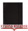 Teczka A4 kartonowa z gumką czarna 300g D.RECT  5907814634108 D.RECT