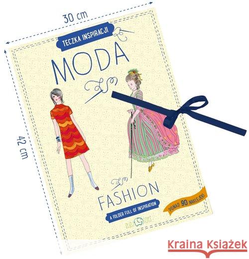 Teczka inspiracji. Moda Kowalkowska Weronika 5902596568405 Zuzu Toys - książka