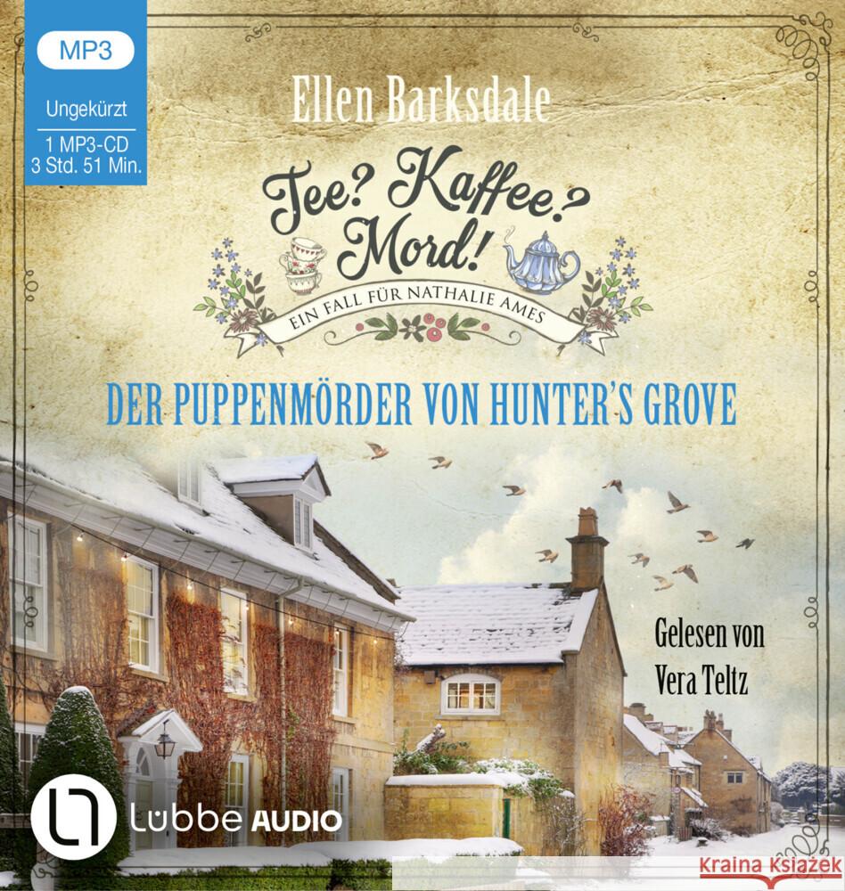 Tee? Kaffee? Mord! - Der Puppenmörder von Hunter's Grove, 1 Audio-CD, 1 MP3 Barksdale, Ellen 9783785785515 Bastei Lübbe - książka