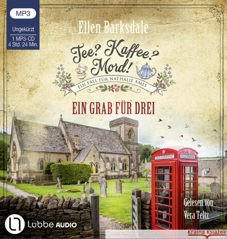 Tee? Kaffee? Mord! - Ein Grab für drei, 1 Audio-CD, 1 MP3 Barksdale, Ellen 9783785786574 Bastei Lübbe - książka