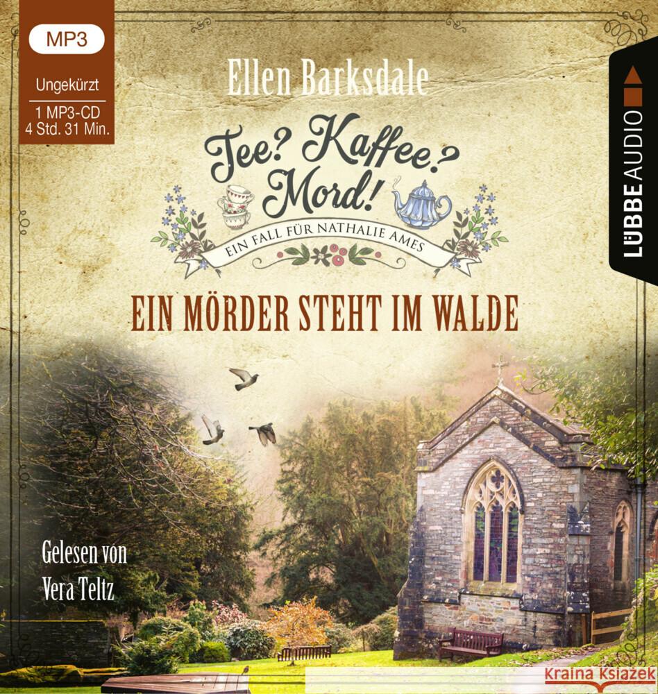 Tee? Kaffee? Mord! - Ein Mörder steht im Walde, 1 Audio-CD, 1 MP3 Barksdale, Ellen 9783785783757 Bastei Lübbe - książka